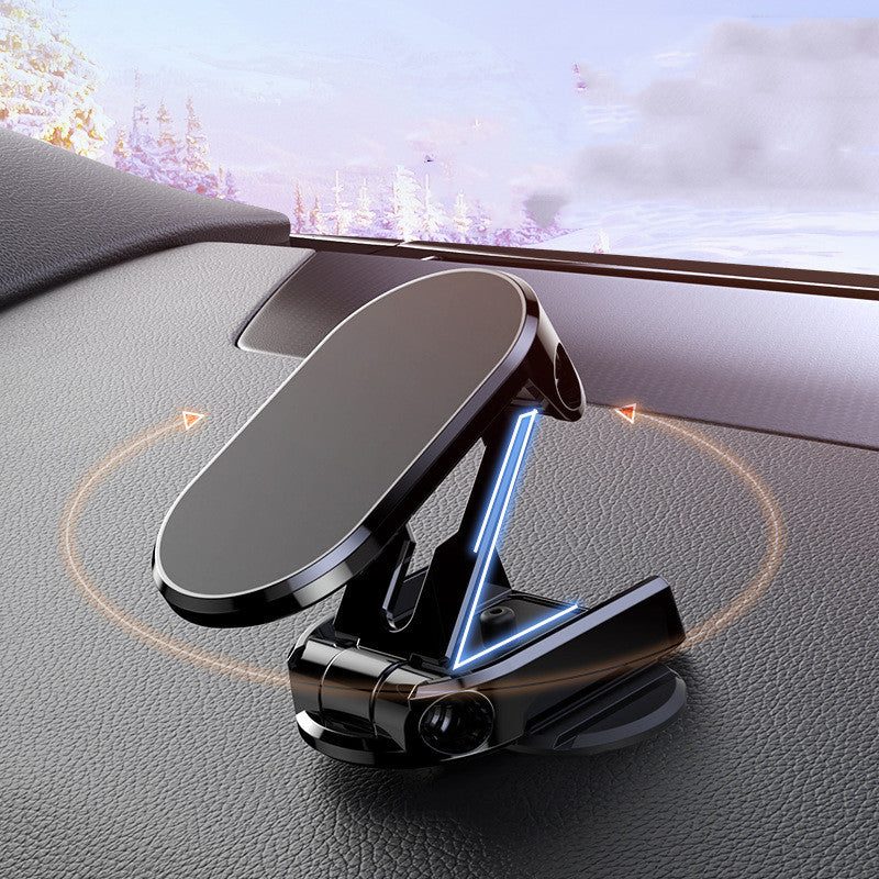 Small And Stable Folding Magnetic Car Phone Holder