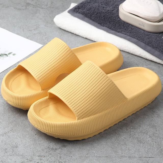 Ladies Platform Slippers Summer Beach Soft Sole