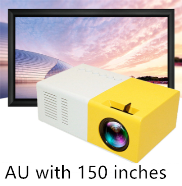 Portable 3D Home Cinema Mini Projector!