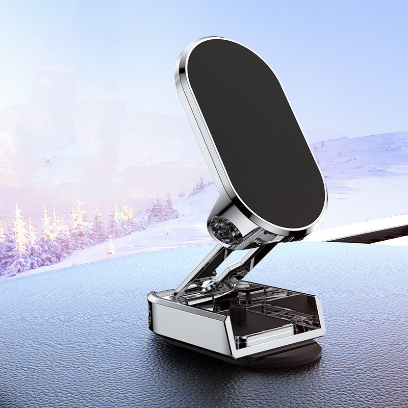 Small And Stable Folding Magnetic Car Phone Holder