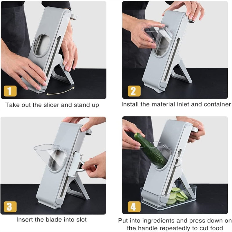 Multifunction Vegetable Cutter!