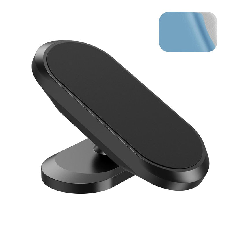 Magnetic Car Phone Holder Rotatable Mini Strip Shape Stand For Huawei Metal Strong Magnet GPS Car Mount for iPhone 11