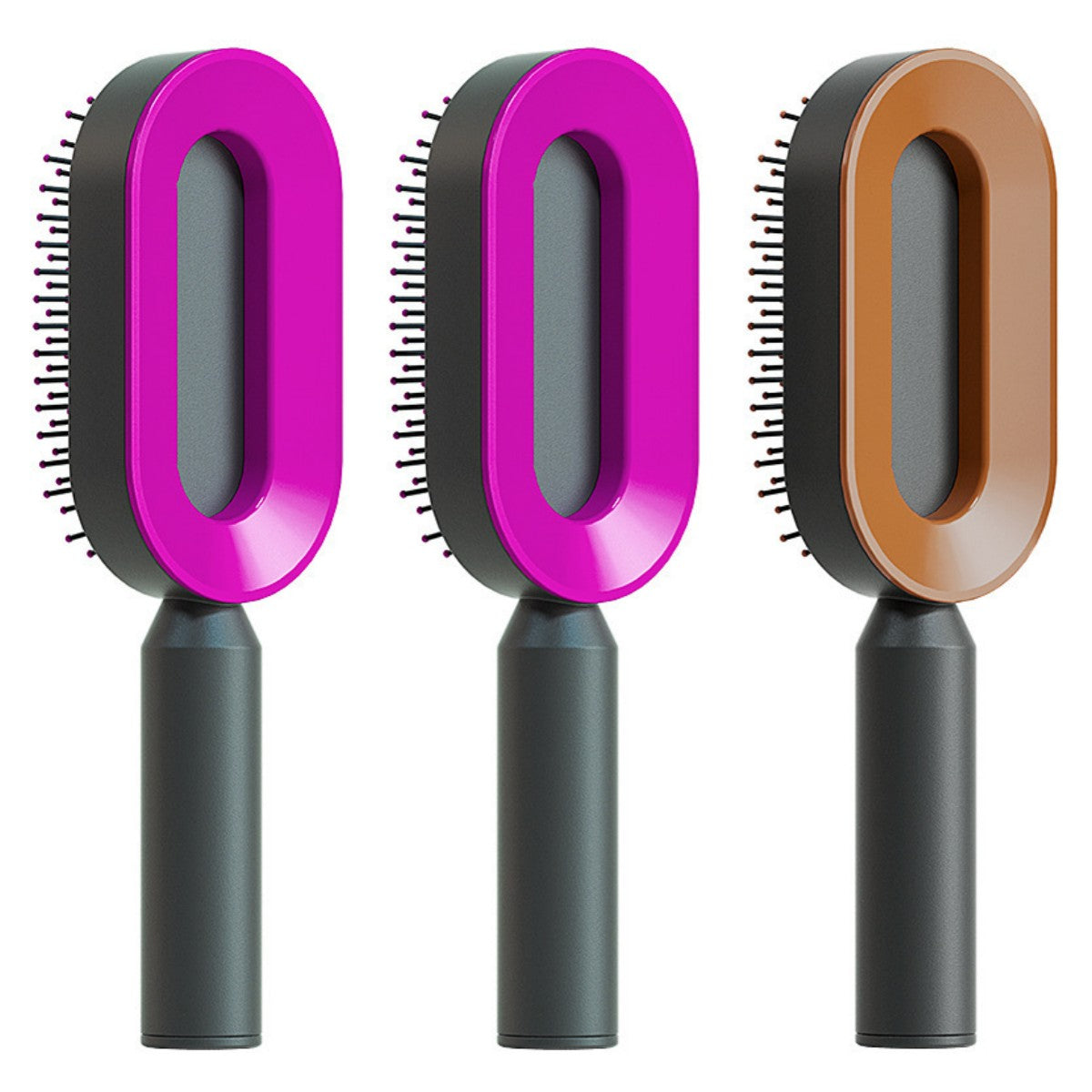 Self Cleaning Hair Brush!