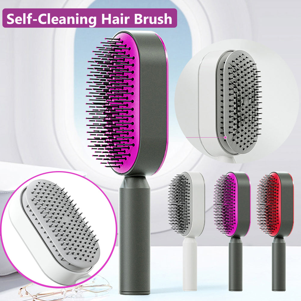 Self Cleaning Hair Brush!