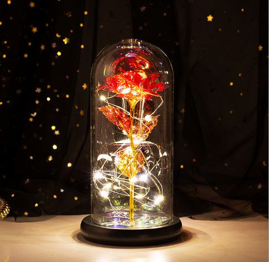 Little Prince Rose Glass Cover