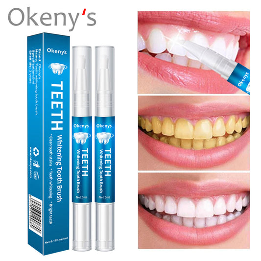 5ml Teeth Whitening Pen Tooth Gel Whitener Bleach Remove Stains Oral Hygiene Instant Smile Teeth Whitening Kit Cleaning Serum